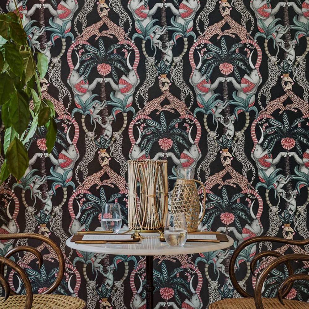 Cole & Sons Safari totem wallpaper